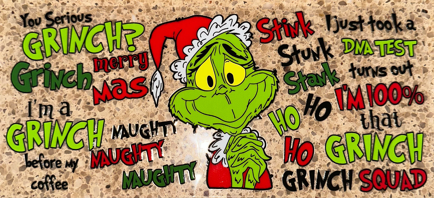 Grinch Decal