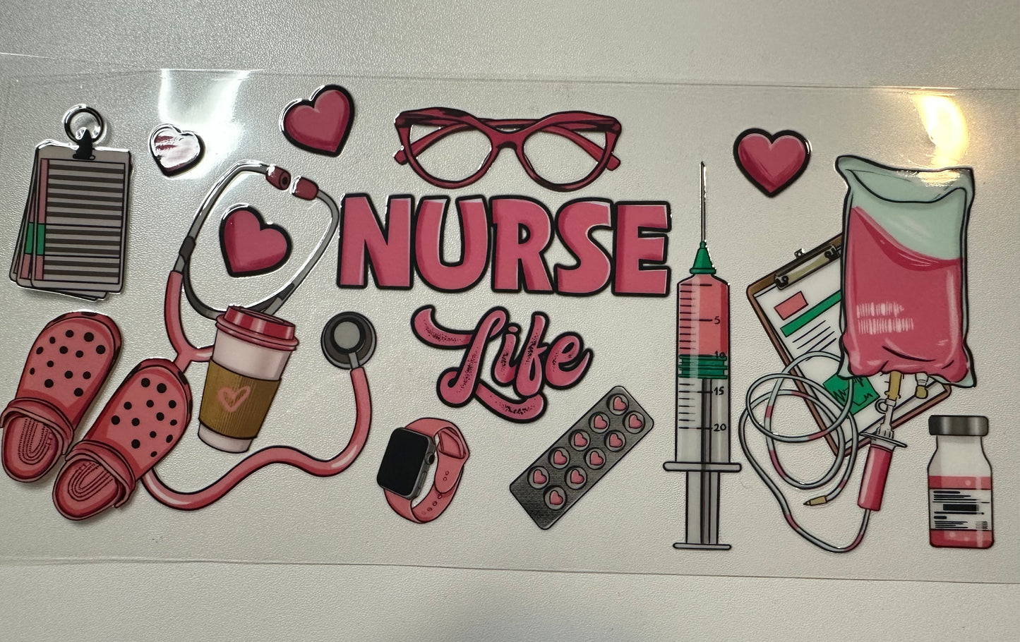 Nurse Life Decal