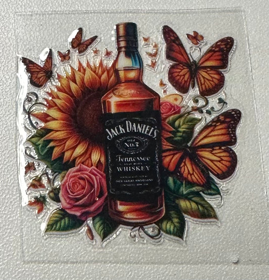 Jack Daniel’s 3 Oz Shot Glass Decal ONLY