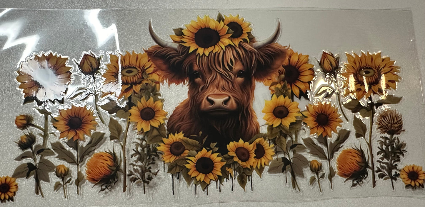 Highland Cow Decal