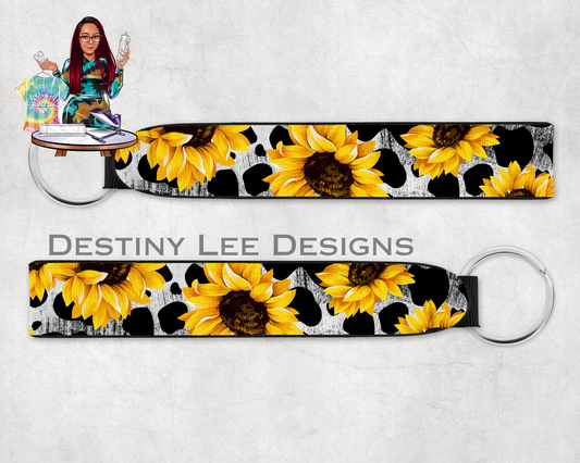 Sunflower Wristlet