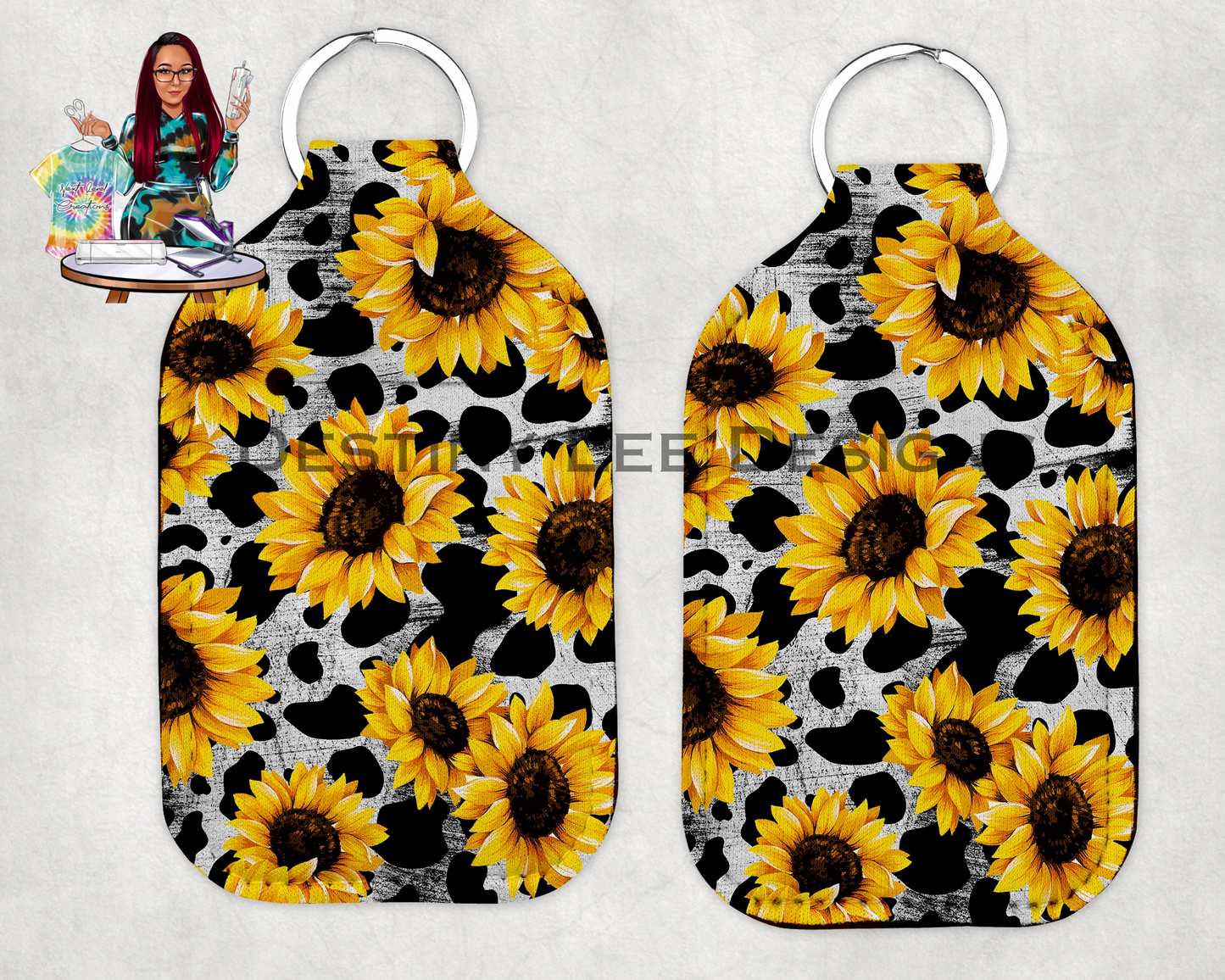 Sunflower Hand Sanitizer Holder